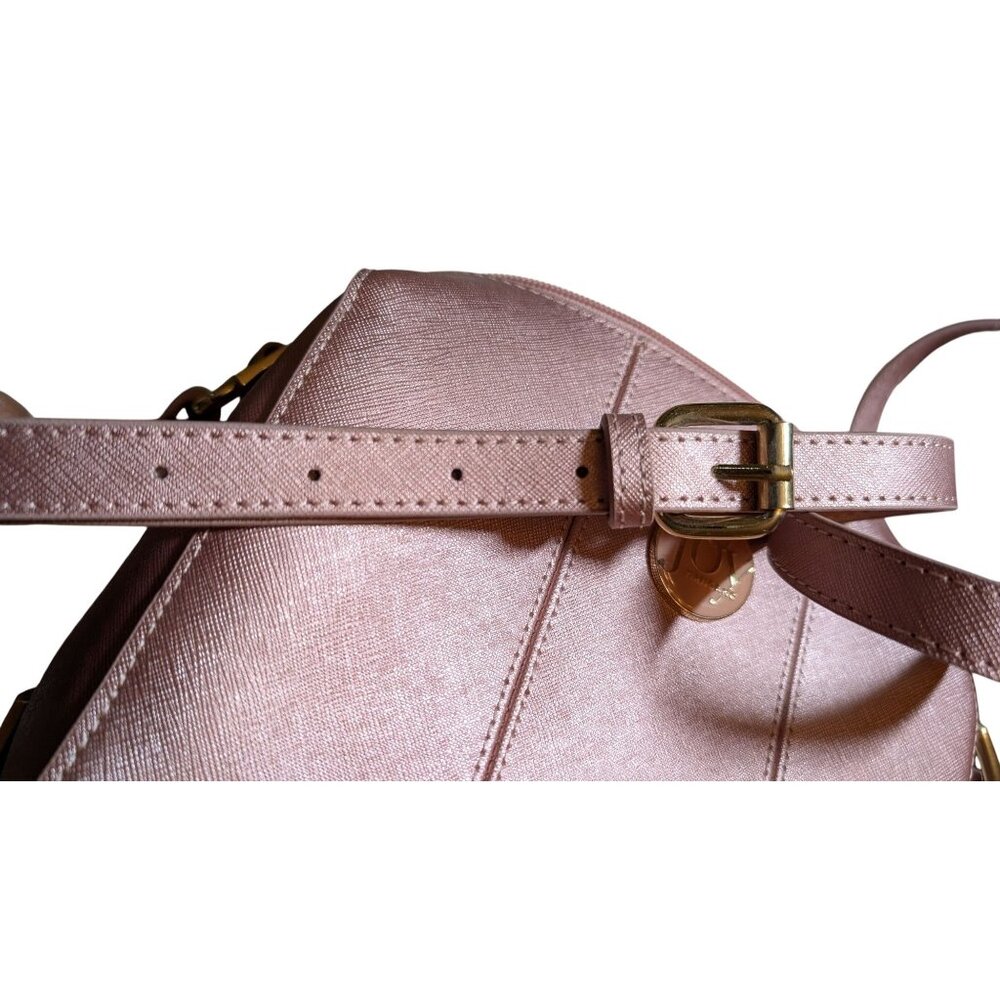 Joy Mangano RFID Leather Crossbody Bag With Adjustable Strap & Gold Hardware - Picture 6 of 12